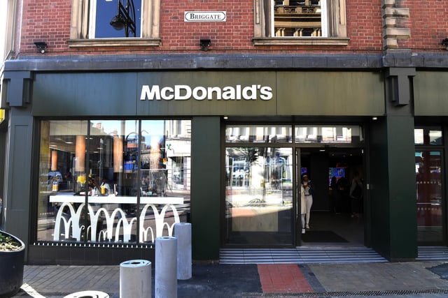 The McDonald's branch on Briggate has a rating of 3.7 stars from 3,090 Google reviews.
