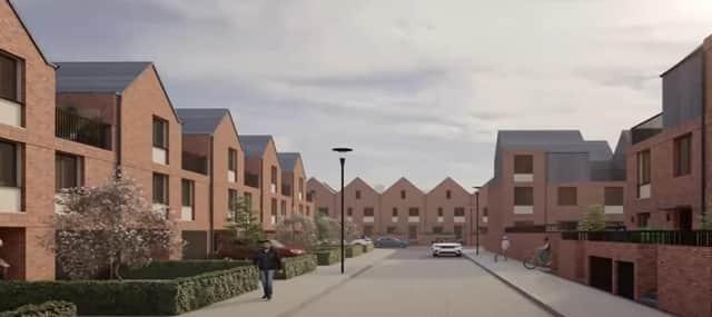 The development could see 130 low-cost homes built on an old industrial site on Kirkstall Road, a short walk west of the city centre.
Work on the scheme could begin as early as next March, if all goes to plan.
The empty site was abandoned by the engineering conglomerate Thyssen Krupp after the devastating Boxing Day floods of 2015.