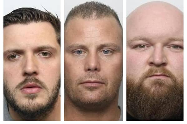Mark Rowing, Dwayne Watson and David Williams were jailed for manslaughter by gross negligence after they restrained 30-year-old Jamie Kelly for over three minutes, causing unsurvivable brain damage.