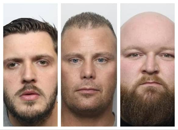 Mark Rowing, Dwayne Watson and David Williams were jailed for manslaughter by gross negligence after they restrained 30-year-old Jamie Kelly for over three minutes, causing unsurvivable brain damage.