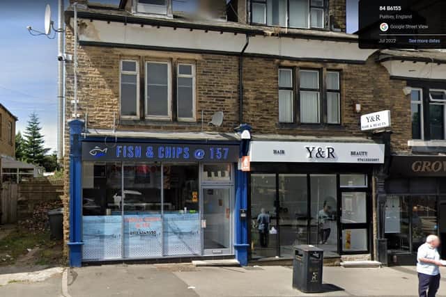 Fish & Chips @ 157 has been placed up for sale by Ernest Wilson Business Agents at a starting price of £9,950. Picture: Google