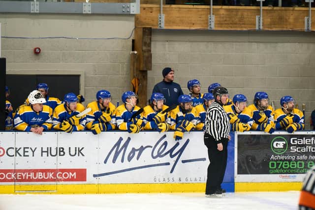 GET THE BALANCE RIGHT: Ryan Aldridge says it is easy to forget his part-time Leeds Knights team also have to juggle work in among a busy NIHL National schedule. Picture courtesy of Oliver Portamento
