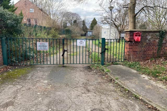 The former Sandal Grove Infants School site, in Wakefield, is for sale. LDRS image