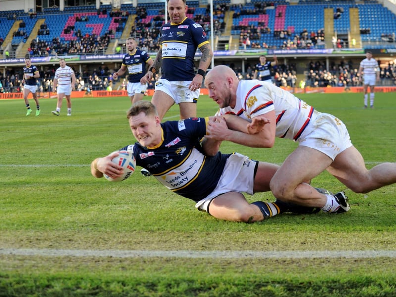 Has just completed the first year of a two-season contract, having arrived from Wigan Warriors at the end of 2022.