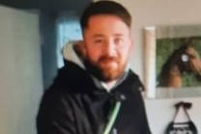He has been described as a white male of slim build, standing at 6ft 1ins tall with short brown hair, stubble and brown eyes. Image: West Yorkshire Police