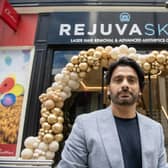 Shaz Ahmed is the owner of Rejuvaskin, which has opened its second store in Albion Street.