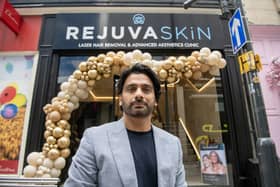 Shaz Ahmed is the owner of Rejuvaskin, which has opened its second store in Albion Street.