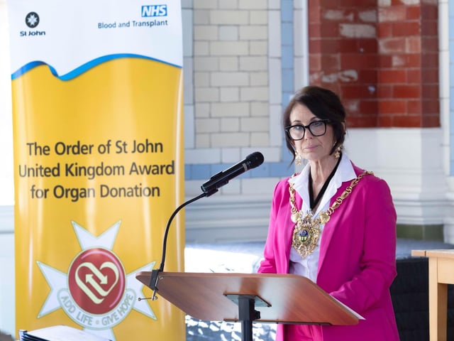 The Right Worshipful the Lord Mayor of Sheffield, Councillor Jayne Dunn