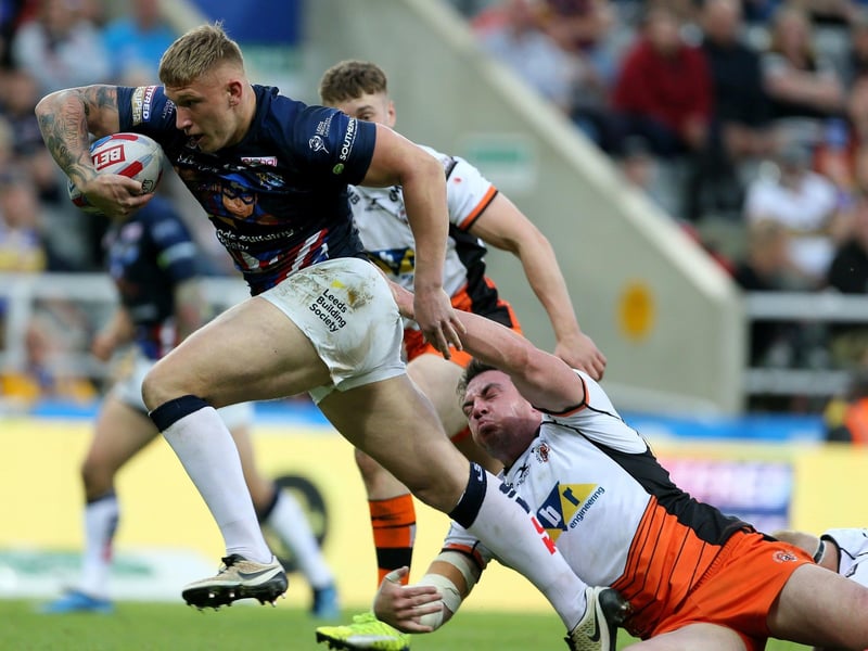 Having won their first six Magic matches, this was Rhinos’ sixth successive defeat. Mikolaj Oledzki scored his first Super League try, but Kallum Watkins suffered a season-ending knee injury.