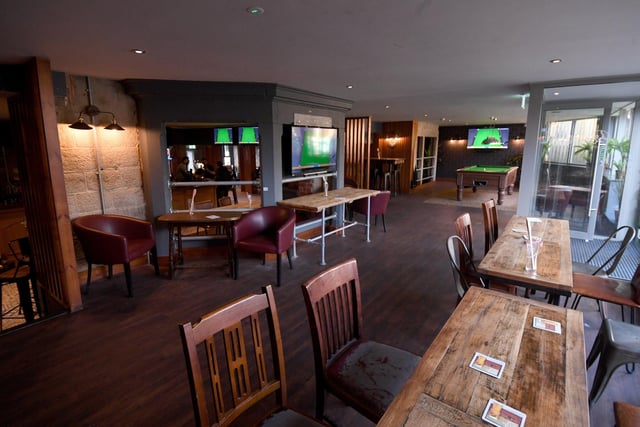 The team behind the pub spent much of its time before the launch on Friday November 24 installing 21 televisions.