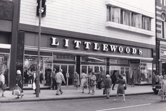 A much loved high street store pictured in October 1984.
