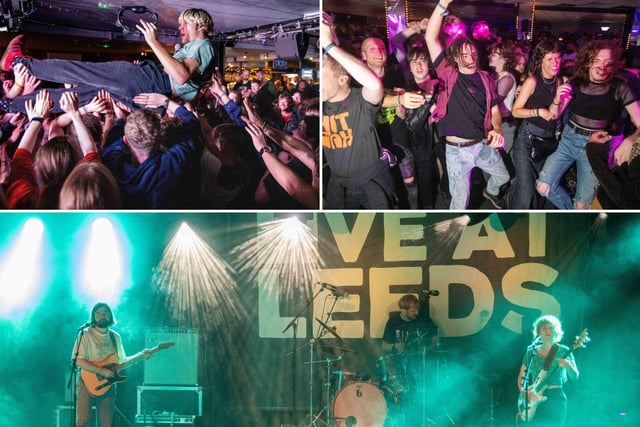 Photographer Mark Bickerdike captures the action during Live at Leeds in the City 2023.