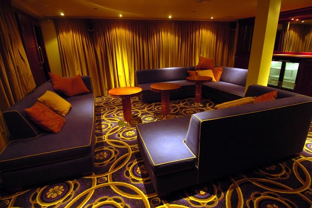 One of the private rooms at Oceana.