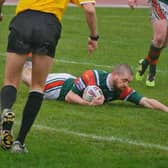 Ben Heaton pictured playing for Hunslet. Picture by Hunslet RLFC.