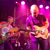 Dudes in mid jam!