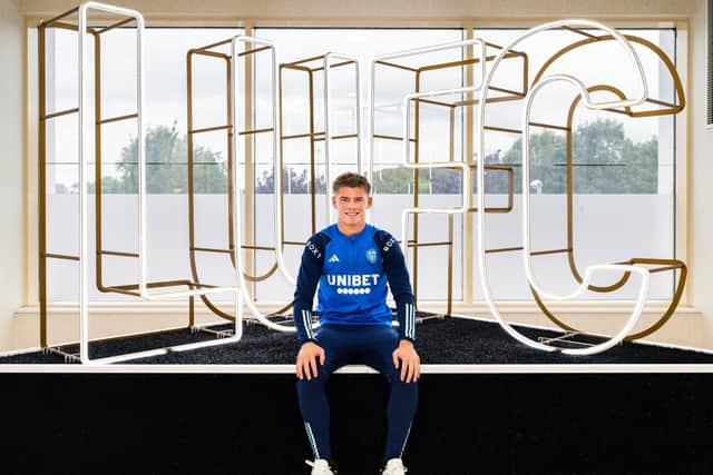 Leeds defender Charlie Cresswell is keen to play a major role this season. (Pic: Leeds United)