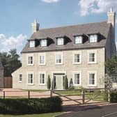 A CGI of the Manor House at Van Dyk Village, which is available to buy for £1.2 million.