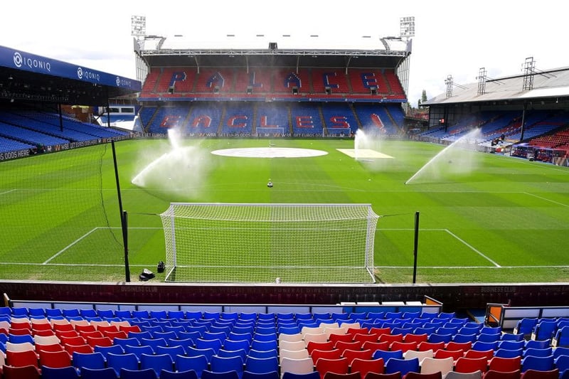 The home of Crystal Palace has a capacity of 26,074.