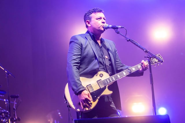 May 2018 and the Manics took to the stage. The rock band, fronted by lead singer James Dean Bradfield, have sold more than ten million albums worldwide.