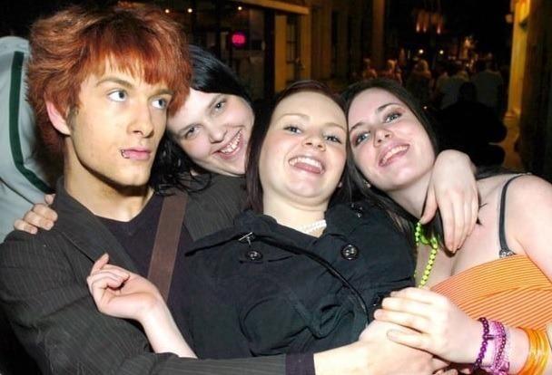 Patrick, Hayley, Sandra and Roxy.