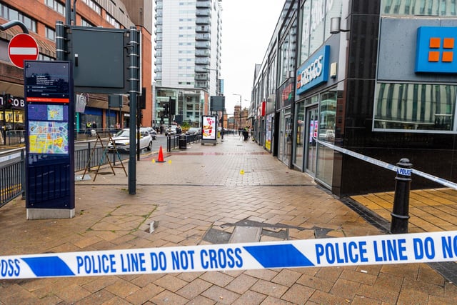 There were 12,568 crimes in Leeds city centre from July 2022 to June 2023