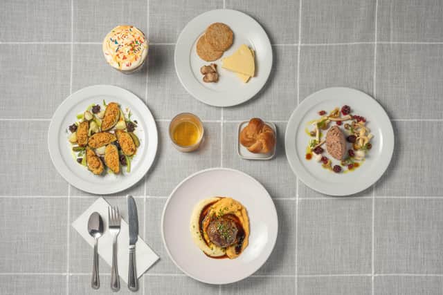 The Swine's Burns Night menu