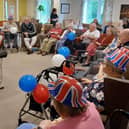 Residents at Harrogate Neighbours enjoying wartime music at The Cuttings