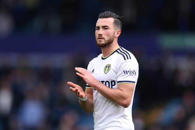 LATE CHANGE - Jack Harrison was removed from the Leeds United line-up prior to kick-off and replaced by Willy Gnonto. Pic: Getty