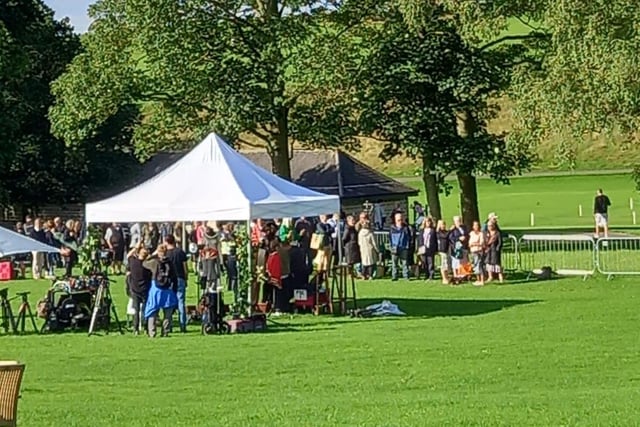 A number of Friends of Roundhay Park members volunteered to help at the event and some even took their own antiques to get valued.