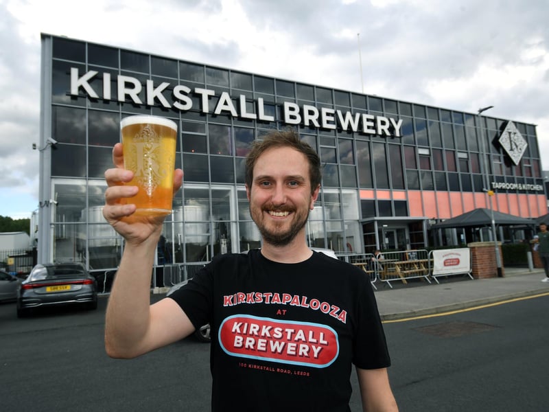 Kirkstall Brewery's flagship IPA is a crisp drink with fruity notes.