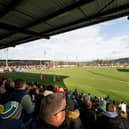 A view looking down the slope at Batley Bulldogs' famous Mount Pleasant ground. Picture by Allan McKenzie/SWpix.com.