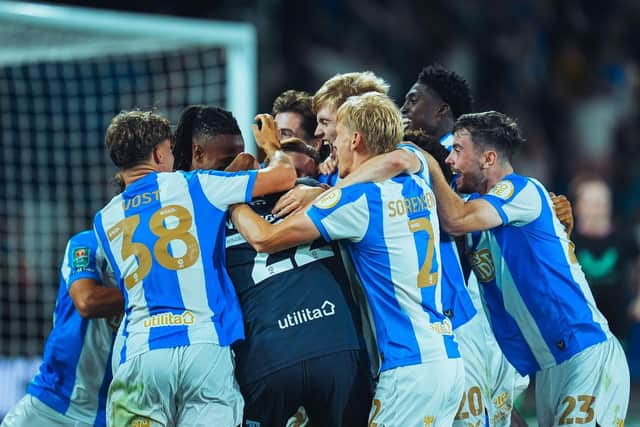 Reason for celebration - Tickets for Good and Huddersfield Town extend their partnership