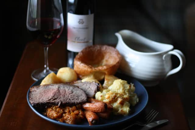 The beef arrived vaccum packed and only needed 10 minutes in the oven. Image: Devonshire Hotels