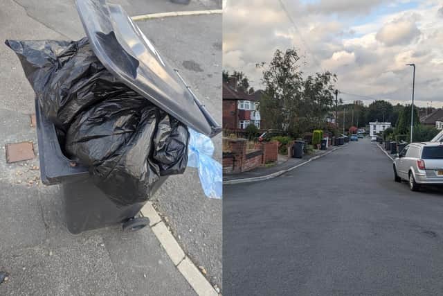 Many residents have been forced to take their rubbish to the skip themselves.