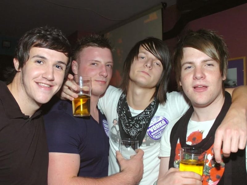 Josh, Dave, Roy and Ozzy in Bedroom, 2008.