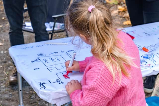 Engaging with residents to understand their hopes for a new community centre on the site.