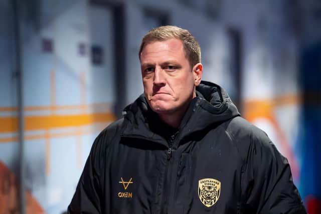 Castleford Tigers coach Ryan Carr. Picture by Allan McKenzie/SWpix.com.