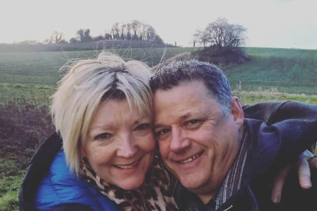 Michael Holmes, 57, was crushed to death by the cows while his wife Teresa Holmes is in a wheelchair. Picture: Family handout/PA