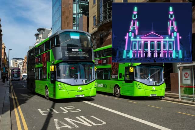 Dozens of services are due to be diverted away from the city centre later this week as Leeds Light Night returns.