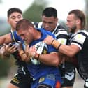 Wiremu Greig takes the ball in during a reserve match for Parramatta Eels. (Photo by Mark Metcalfe/Getty Images)