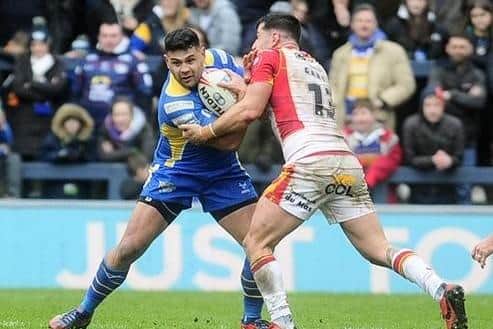 Rhyse Martin has become one of Rhinos' finest overseas signings. Picture by Steve Riding.