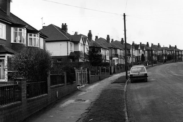 Did you live here back in the day? St Anne's Road in March 1983.