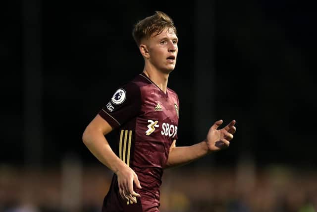 PROGRESS: Made by 19-year-old Leeds United winger Stuart McKinstry, above, who has rejoined first club Motherwell on a season-long loan and has no received an international call. Photo by George Wood/Getty Images.