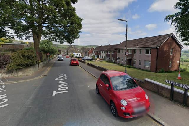Police were called to Pleasant View, Midgley, at 3.43pm yesterday. Picture: Google