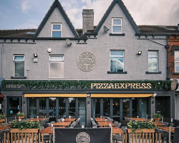 The PizzaExpress restaurant in Street Lane, Roundhay, is now open following a refurbishment