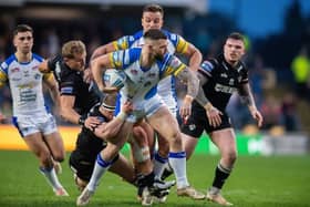 Andy Ackers impressed after starting as a substitute for Leeds Rhinos for the first time in their 46-8 defeat of London Broncos. Picture by Bruce Rollinson.