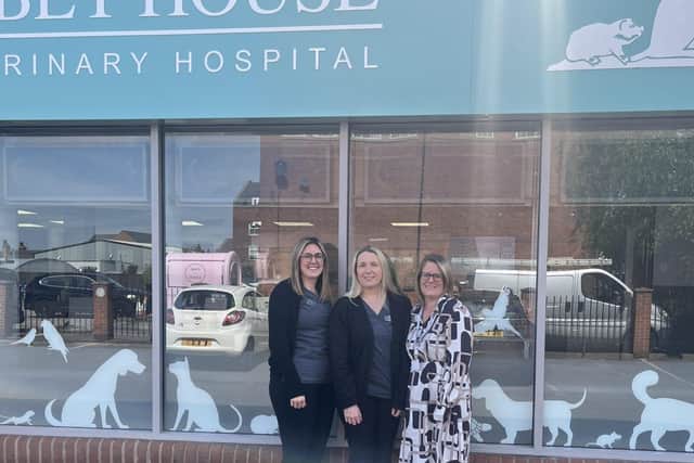 Abbey House vet team pumping themselves up for charity challenge