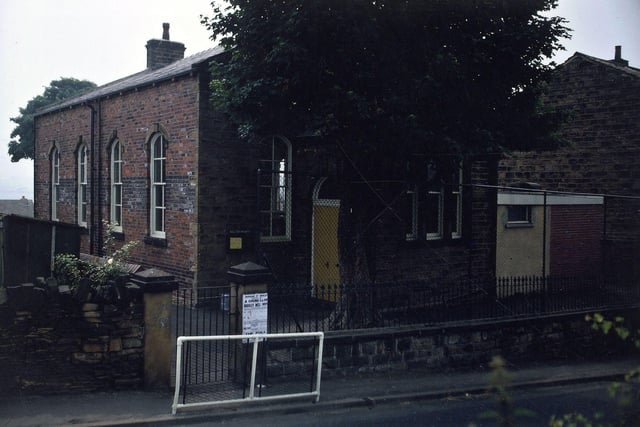 Hill Top Infant School on Batley Road pictured in July 1971.