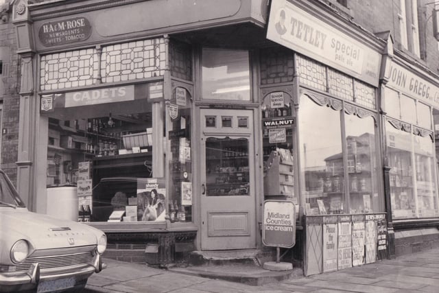 Did you visit this newsagents back in the day? H A & M Rose on Oldfield Lane pictured in January 1973.