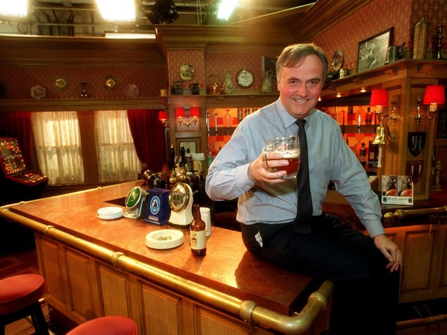 Tim Fee production manager of YTV's Emmerdale at their new studios on Burley Road. Pictured in January 1997.